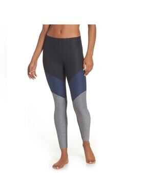 Outdoor Voices Women's 7/8 Leggings Size Medium Athletic Workout Charcoal Navy